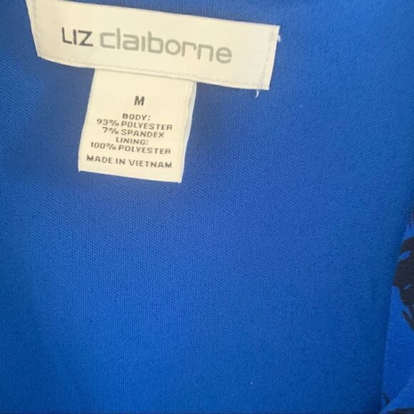 Liz Claiborne Faux Wrap Dress - M - Picture 4 of 5